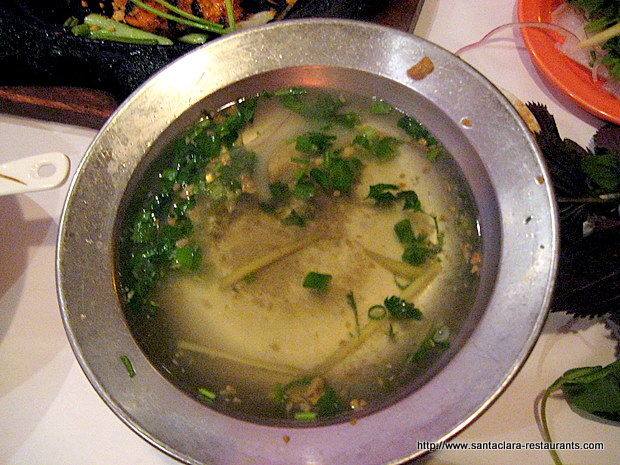 Menu for Cheon Joo Young-Yang Dolsot in Santa Clara, California