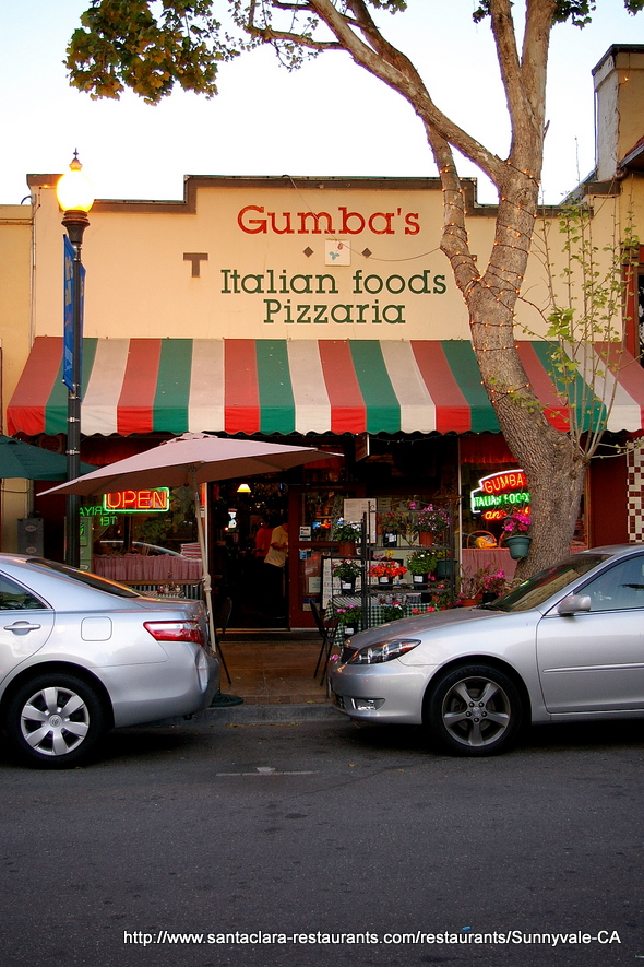 Gumba’s Café Italian Restaurant in Sunnyvale, California